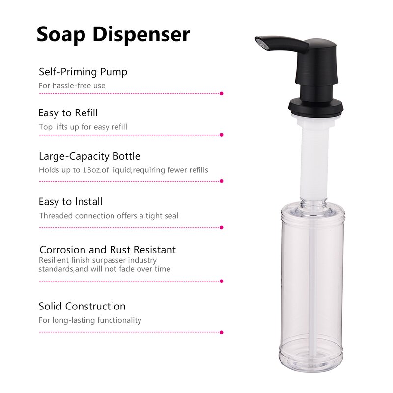 large soap dispenser