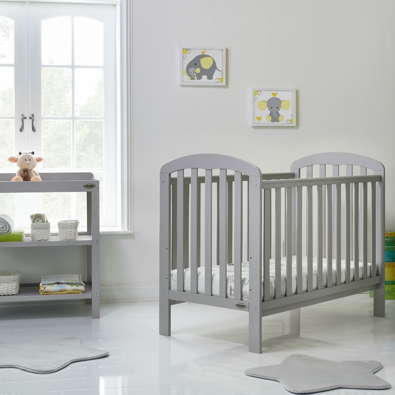 wayfair grey cot