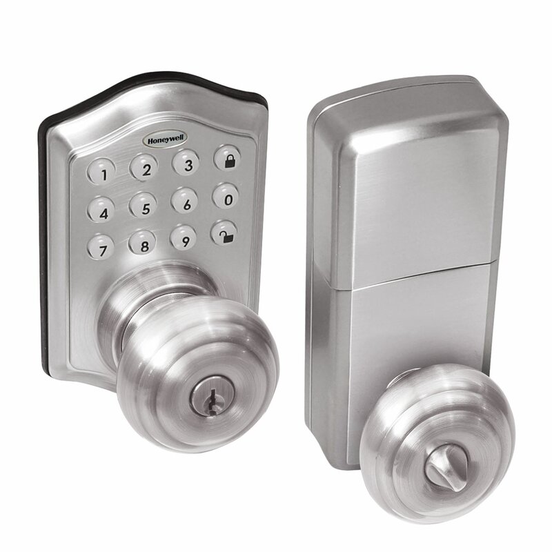 keyless front door knob