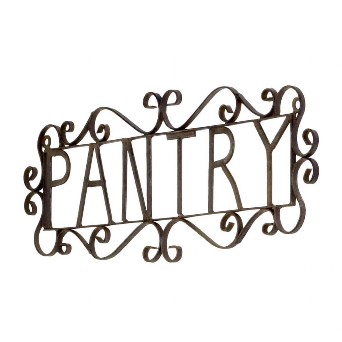 Gracie Oaks Wrought Iron Vintage Pantry Wall Decor Reviews