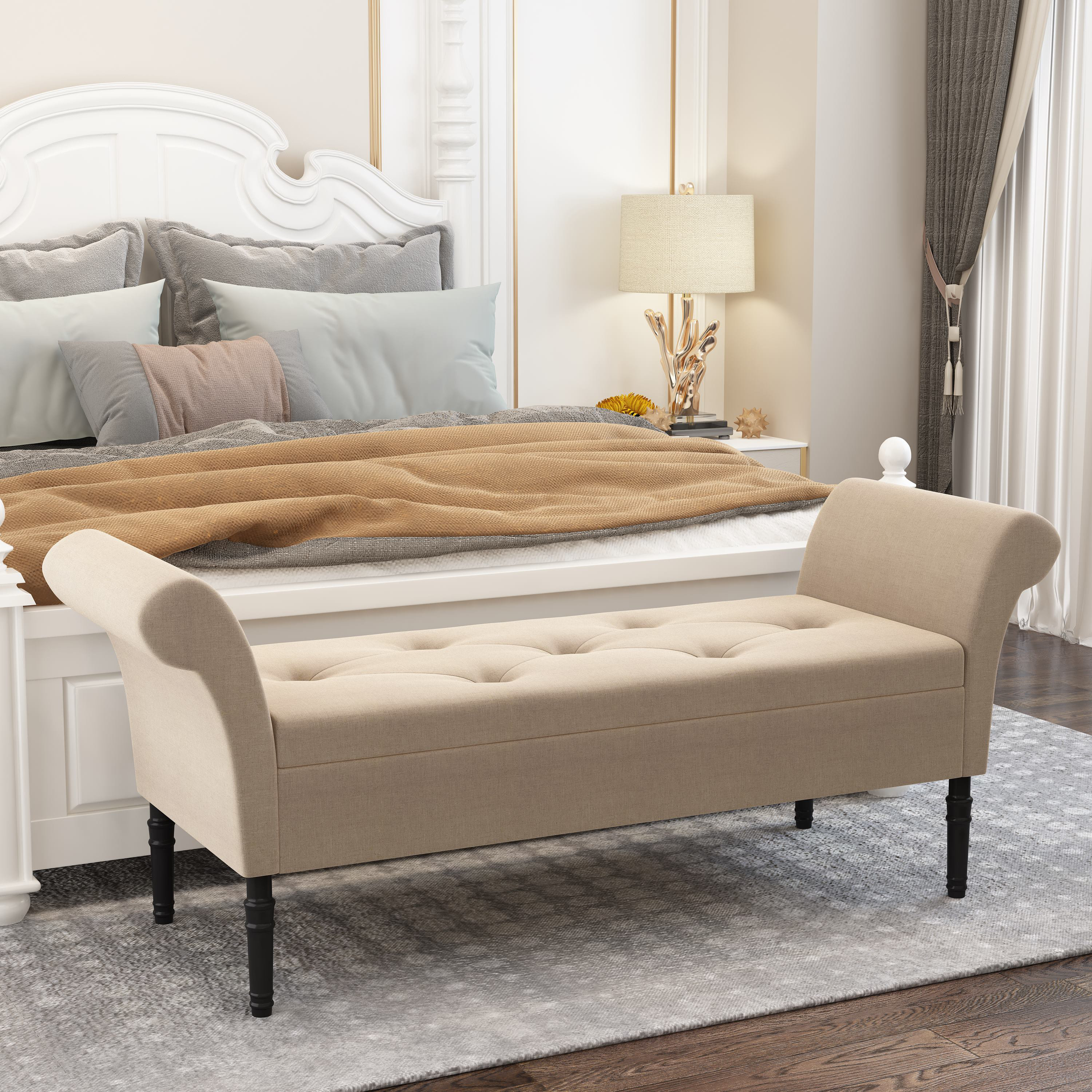 Alcott Hill® Shanklin Upholstered Storage Bench & Reviews | Wayfair