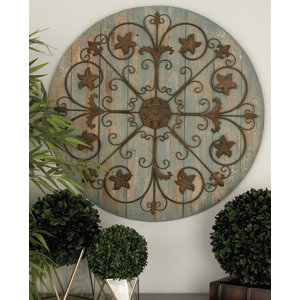 Wood and Metal Wall Du00e9cor