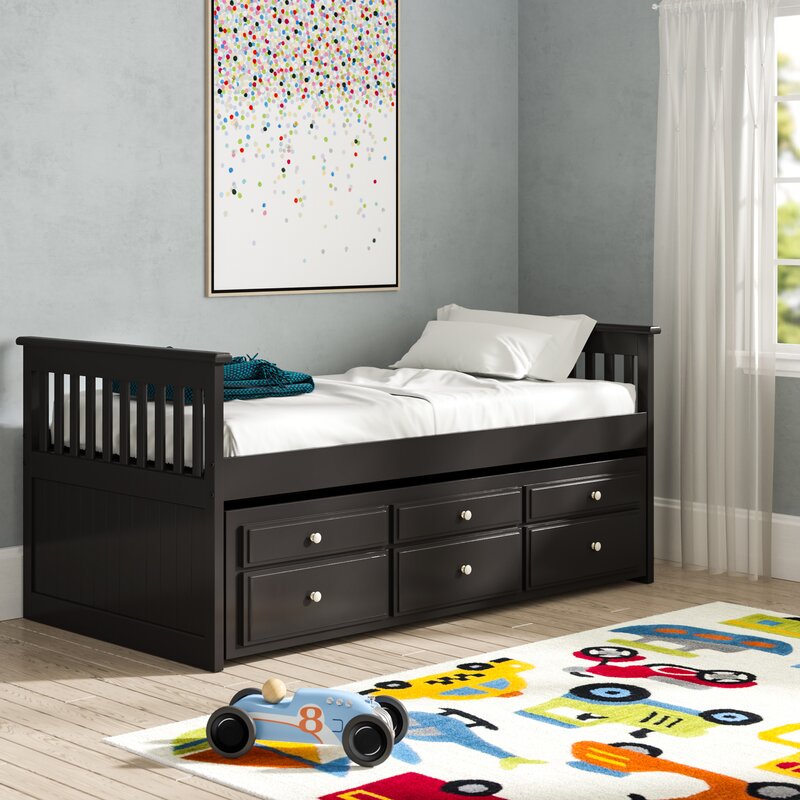 wayfair twin beds with storage