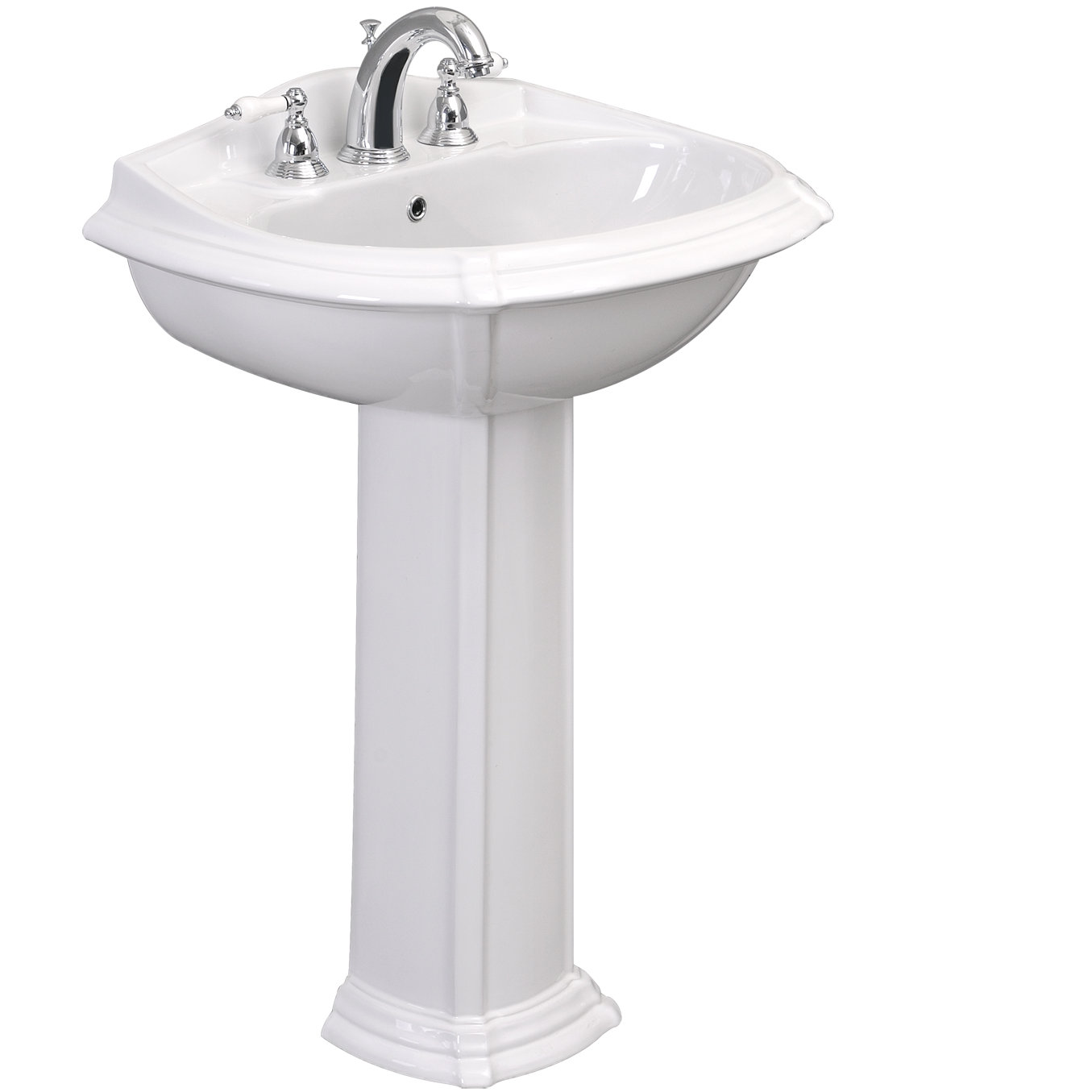 Icera Vanier Pedestal Sink Wayfair