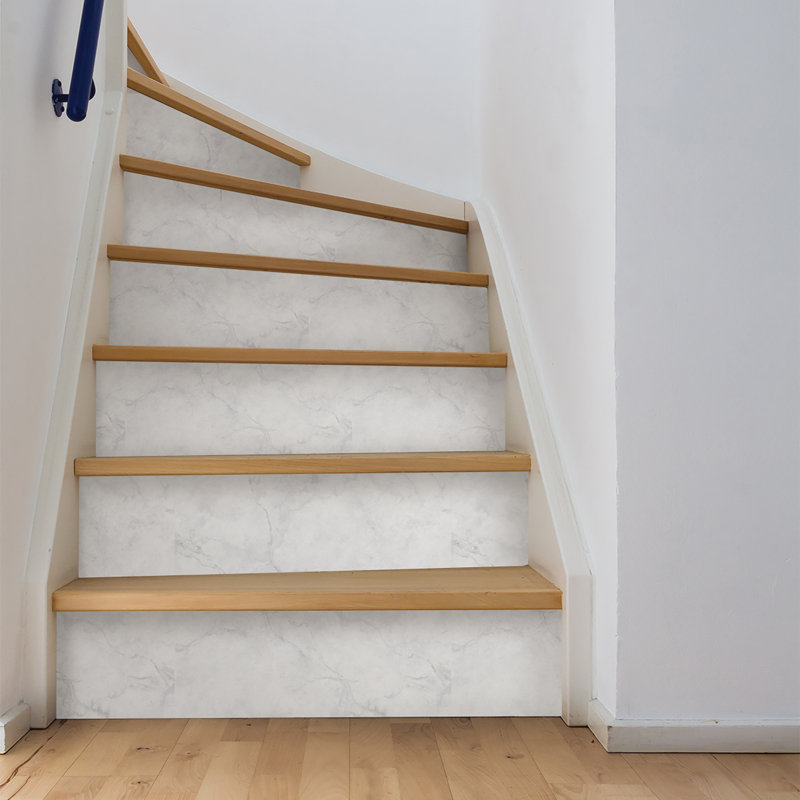 Slyvia 18 L X 20 5 W Carrara Marble Peel And Stick Wallpaper