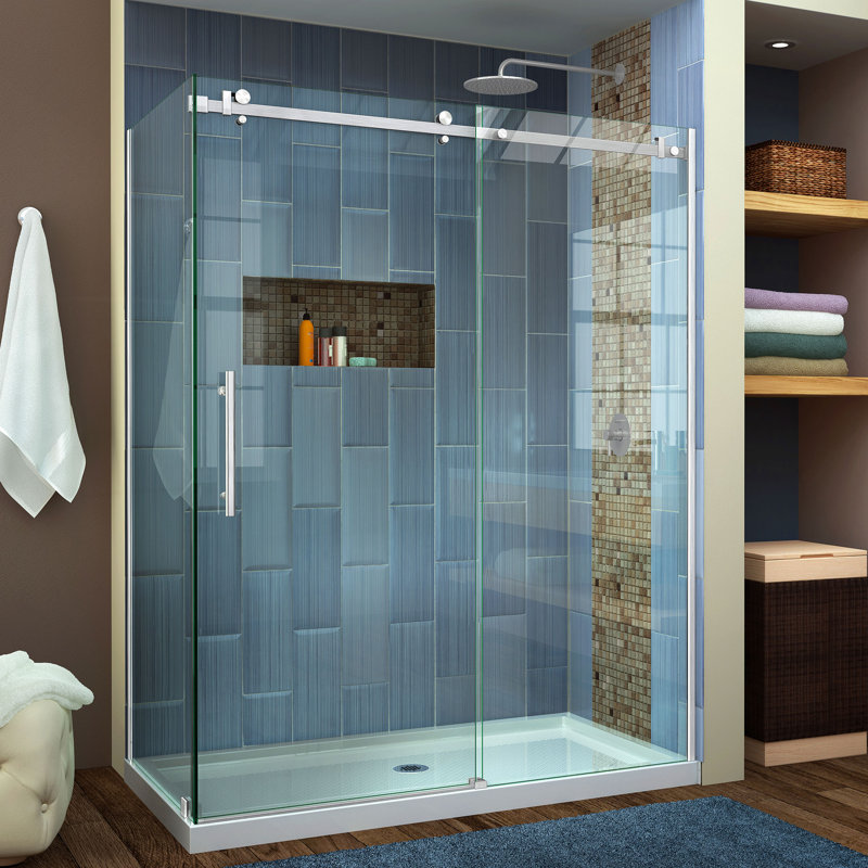 Dreamline Enigma Air 48 38 X 76 Single Sliding Frameless Shower