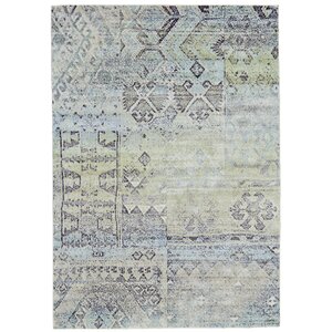 Mint/Taupe Area Rug