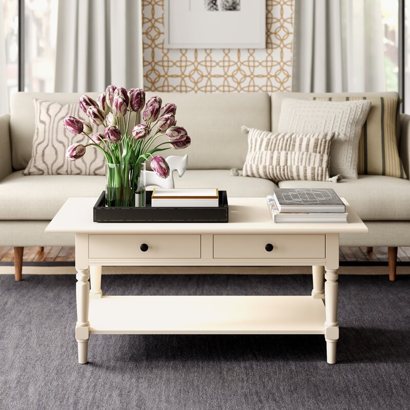 coffee table with storage modern