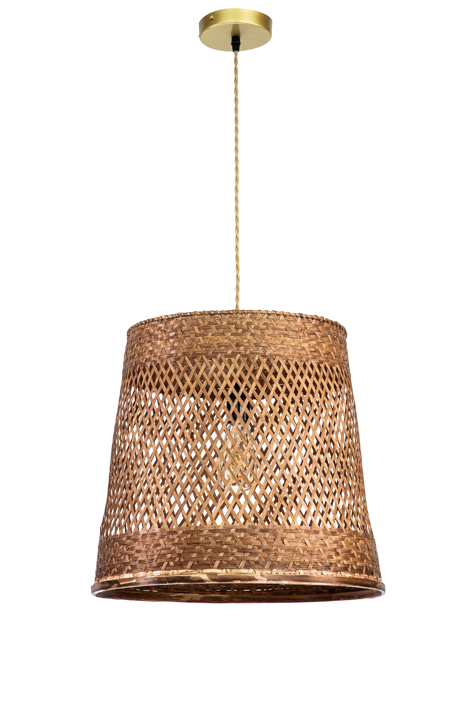 beacon lighting rattan pendant