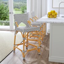 wayfair rattan counter stools