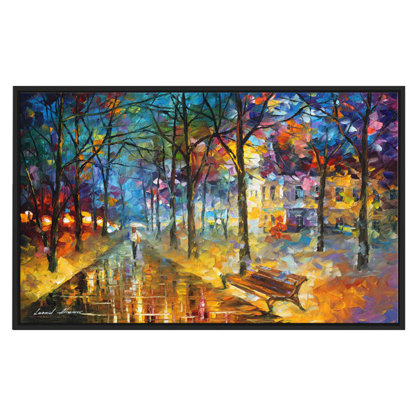 Winston Porter Colors Of My Past Framed Oil Painting Print On
