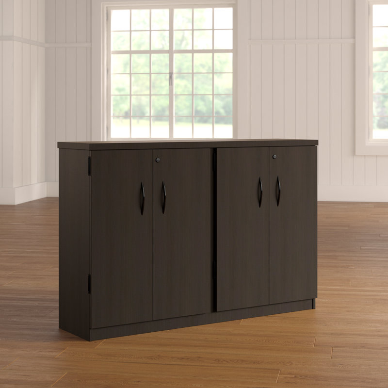 Red Barrel Studio Double Multimedia Storage Cabinet Reviews Wayfair Double Multimedia Storage Cabinet