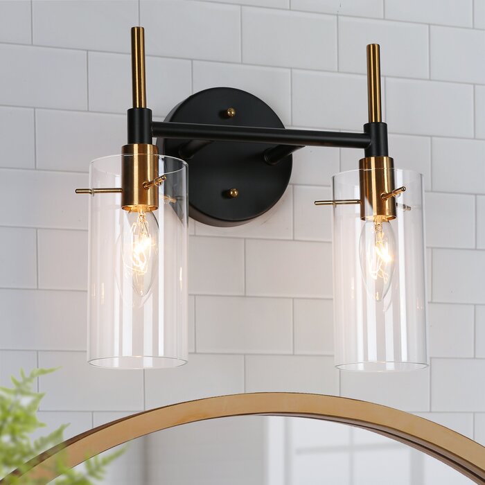 Everly Quinn Marrie 2 - Light Dimmable Vanity Light & Reviews | Wayfair