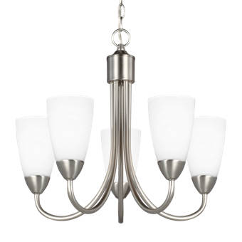 Mercer41 Chingford 6 Light Crystal Geometric Chandelier Reviews Wayfair