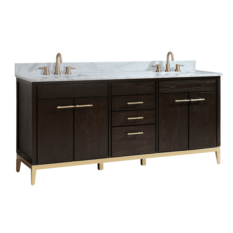 Goree 72" Double Bathroom Vanity Set AllModern