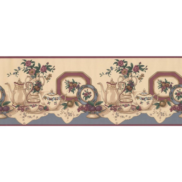 Winston Porter Britni Kitchen 15 L X 9 W Wallpaper Border Wayfair