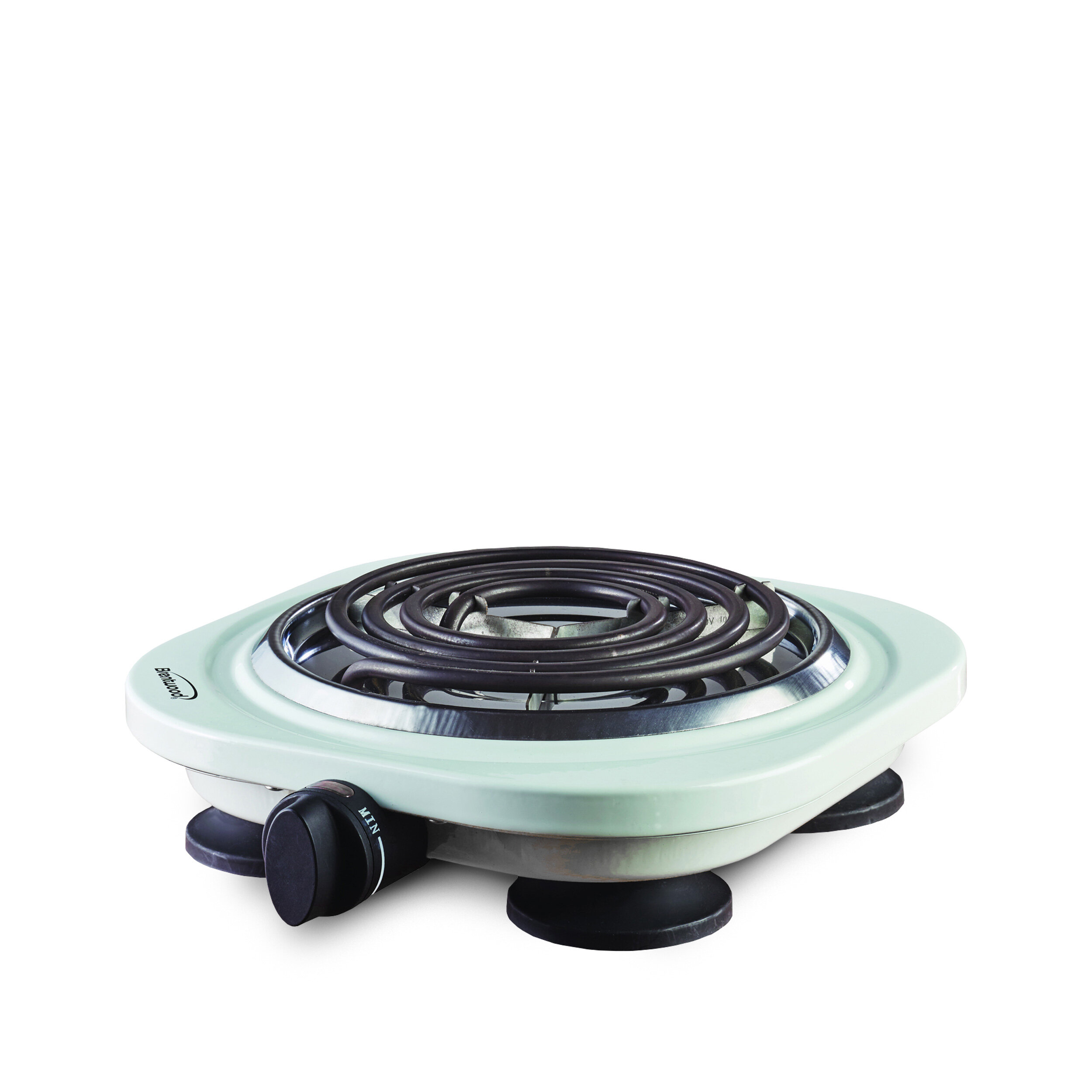 single electric stove burner