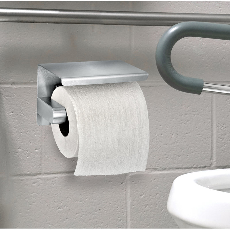 toilet roll holder and storage