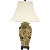 table lamp with birds on the base