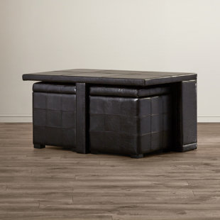 Ottomans Under Coffee Table Wayfair Trout River Coffee Table