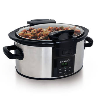 Crock Pot 6 Qt Lift Serve Slow Cooker Stainless Steel Reviews