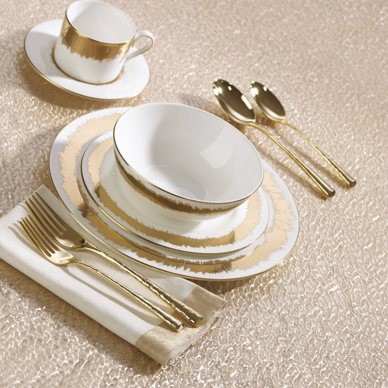 Lenox Casual Radiance Bone China 5 Piece Place Setting Service