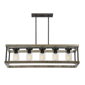 Mallie 5 Light Kitchen Island Linear Pendant Reviews Birch Lane