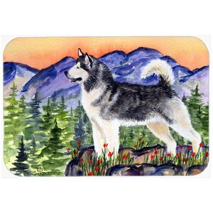 Alaskan Malamute Kitchen/Bath Mat