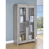 Low Cabinet With Glass Doors Wayfair Ca