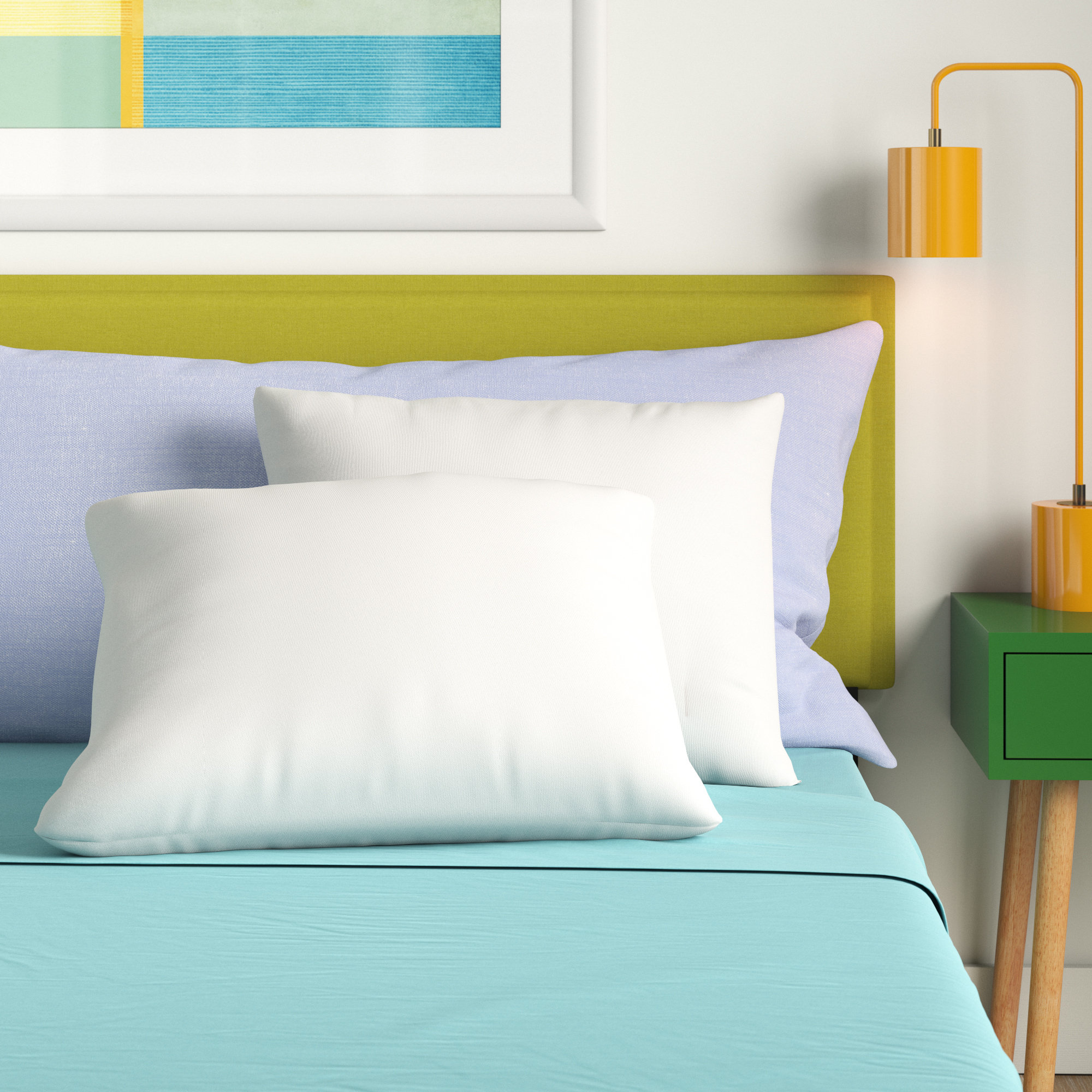 how to clean new pillows