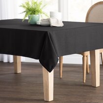 Lamberia Tablecloth Waterproof Spillproof Polyester Fabric Table Cover for Kitchen Dinning Tabletop Decoration Acid Blue, 52x70 