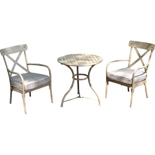 View Marquette 3 Piece Bistro Set with