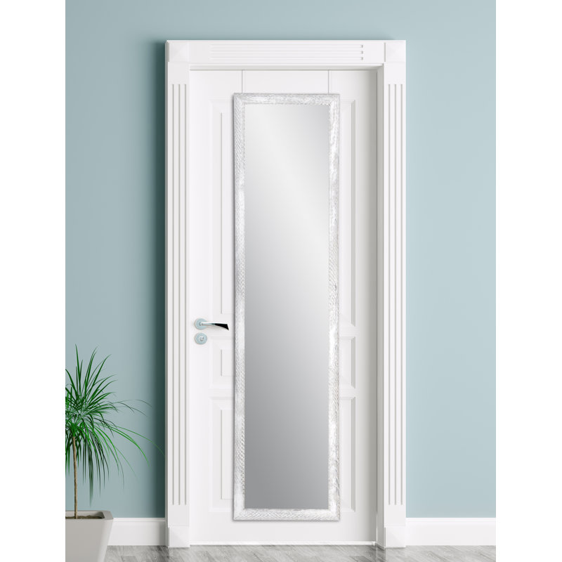 Highland Dunes Kwan Farmhouse Slim Over The Door Full Length