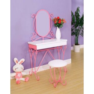 Jane Vanity Set with Mirror