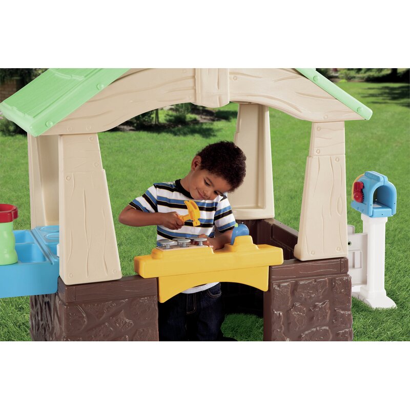 little tikes house with mailbox