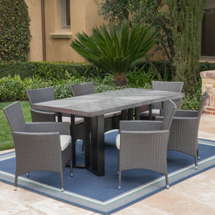 Stone Patio Dining Sets You Ll Love Wayfair Quickview