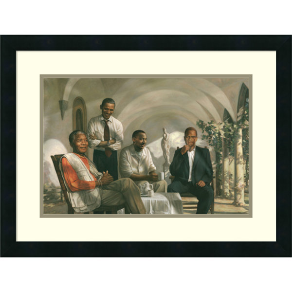 East Urban Home The Pioneers Picture Frame Acrylic Painting