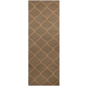 Hand-Tufted Gray/Beige Area Rug