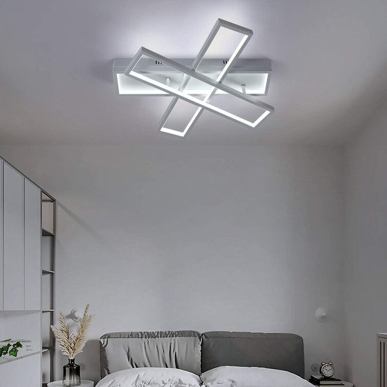 RGB LED Decken Lampe dimmbar Flur Schlaf Wohn Zimmer Beleuchtung Fernbedienung 