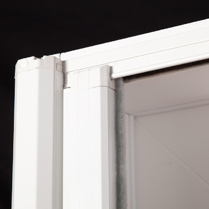 Verona Home Design Aluminum Retractable Screen Door Wayfair Ca