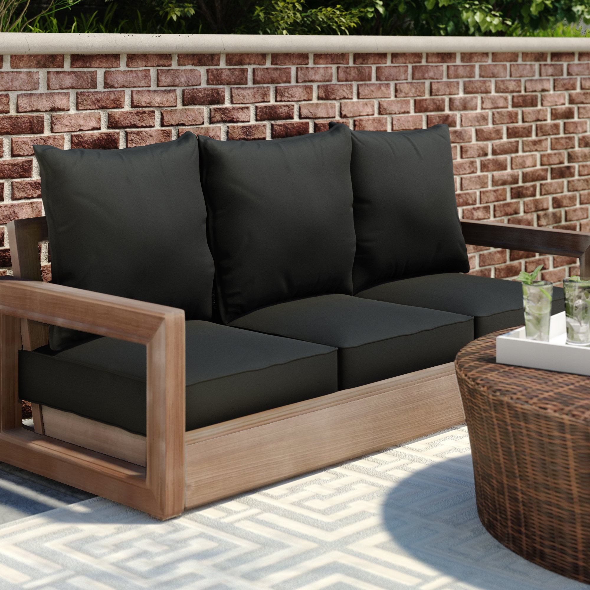 Pellot Indoor Outdoor Sofa Cushion