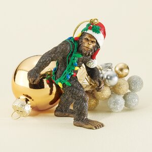 Bigfoot the Holiday Yeti Ornament