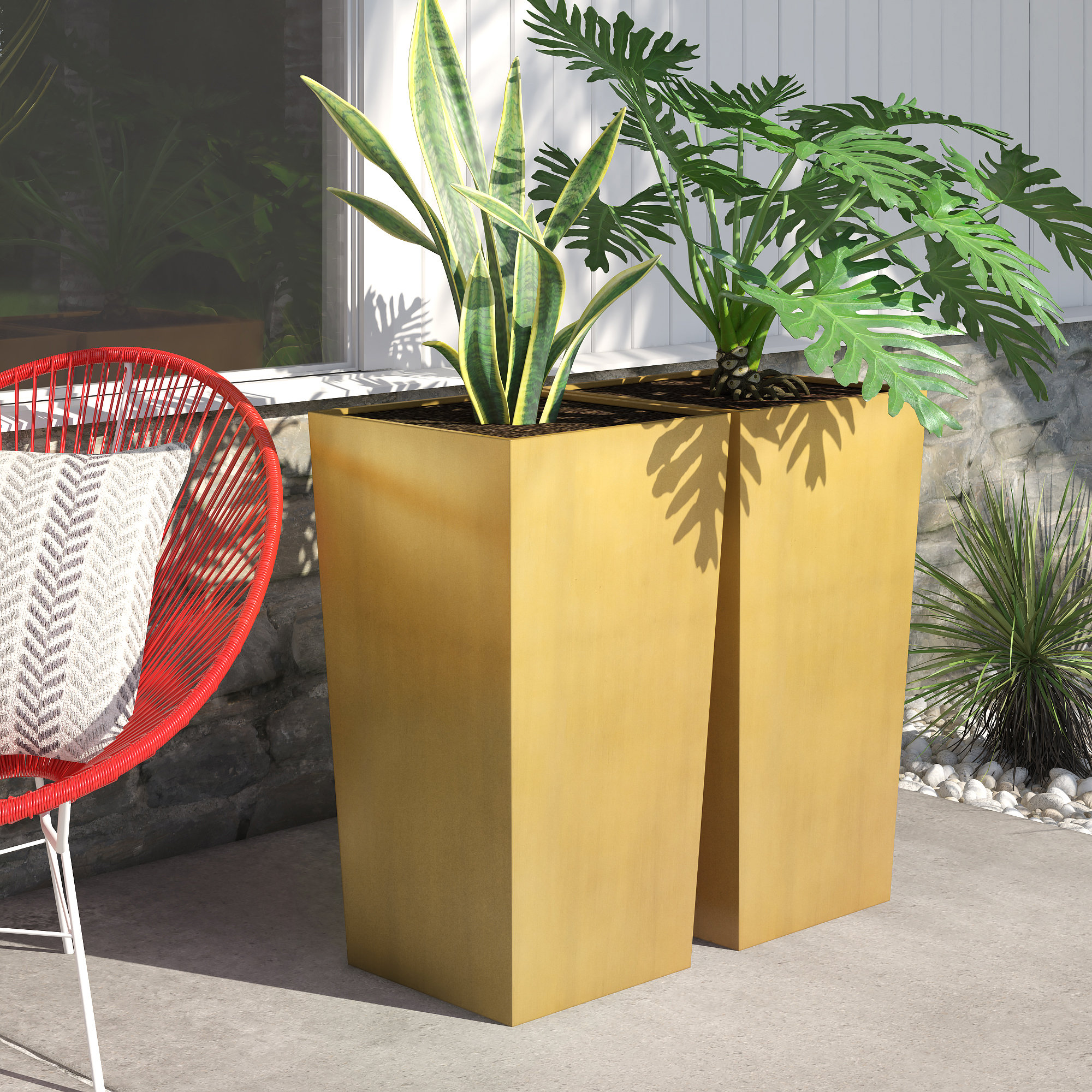Modern Pedestal Planter Best Decorations