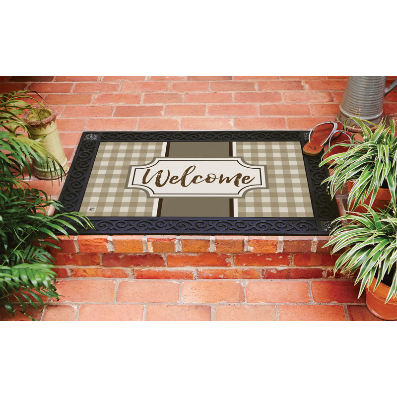 Studio M 30 In X 18 In Non Slip Outdoor Door Mat Wayfair