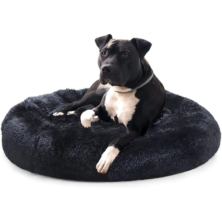 fluffy dog bed large