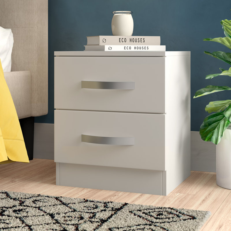 Arkadij 2 Drawer Bedside Table £37.99 @ Wayfair