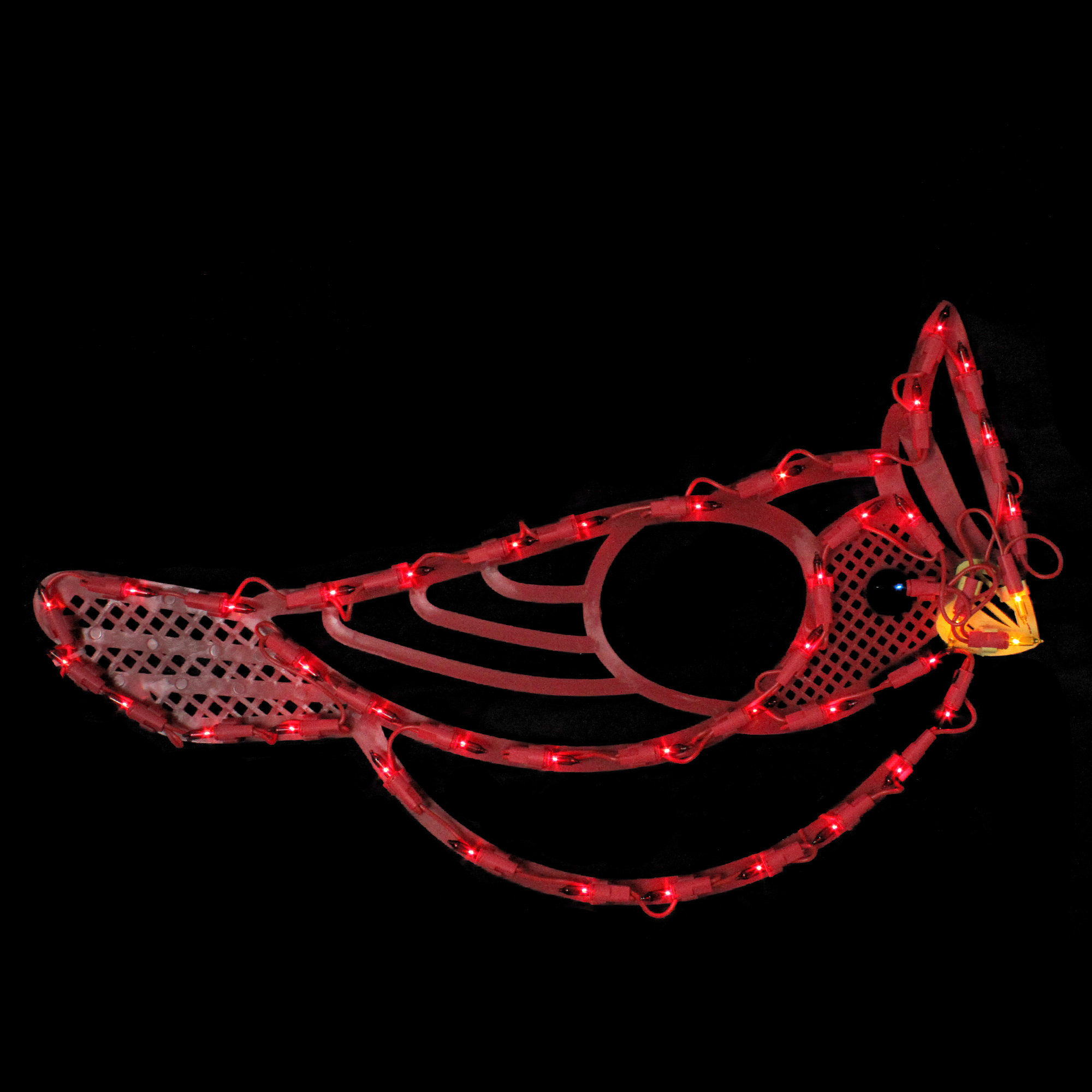 The Holiday Aisle Cardinal Bird 43 Light Lighted Window Decor