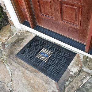 Ford - Built Ford Tough Medallion Doormat