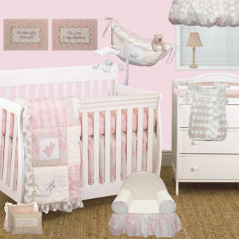 6 piece minnie mouse nursery set