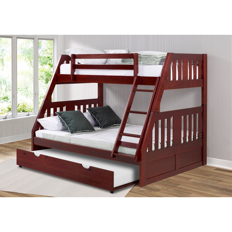 wayfair bunk beds with trundle